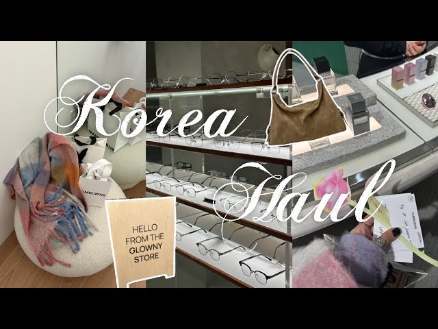 KOREA HAUL 🎀: Everything i bought in seoul! (tamburins, rockfish, standoil etc.)