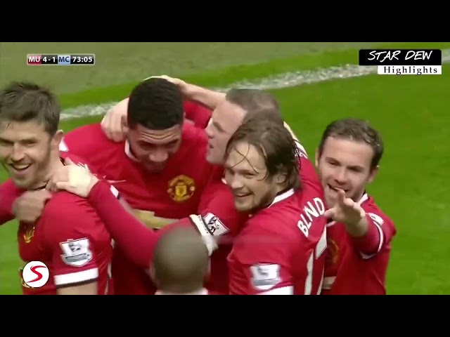 Manchester United vs Manchester City 4 2 Highlights   Premier League 2014 15 #ManchesterUnited