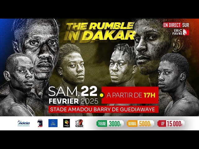 🛑Direct - The RUMBLE IN DAKAR - Gala de Boxe Professionnelle avec MAGIC FITFORM....