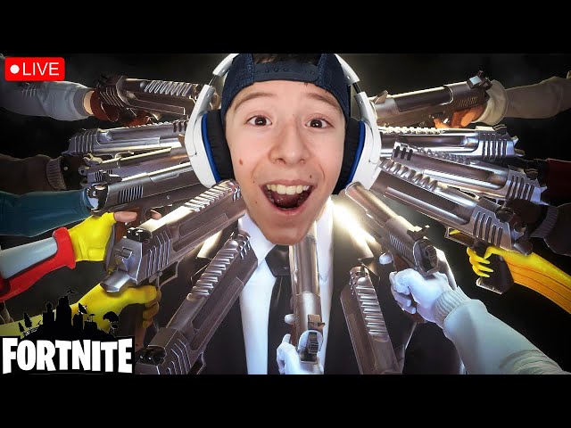 LIVE! - AIMBOTTING EVERYONE IN FORTNITE! (NEW)