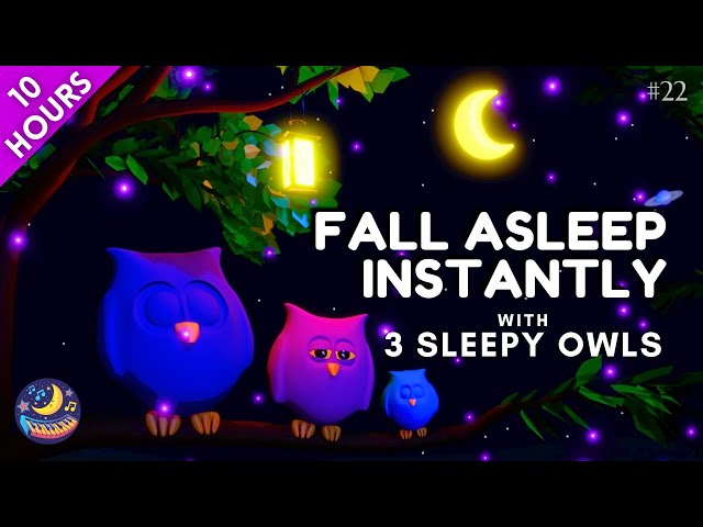 Fall Asleep in 20 Minutes with this 3 Sleepy Owls Lullaby for Babies to Go to Sleep!