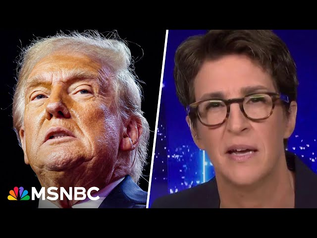 Maddow: Trump team's bad faith changes political calculus of opposition