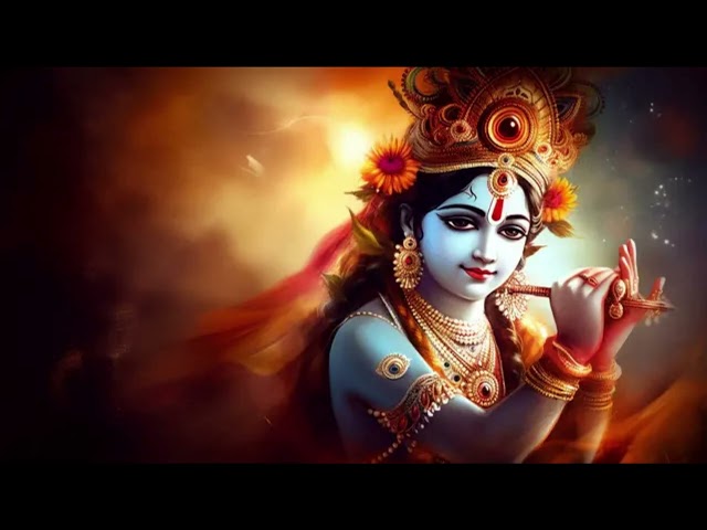 Lord krishna flute music RELAXING MUSIC YOUR MIND BODY AND SOULyoga music, Meditation music#viral