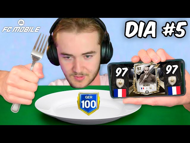 EU NĀO POSSO COMER ATE PEGAR GER 100 NO FC MOBILE