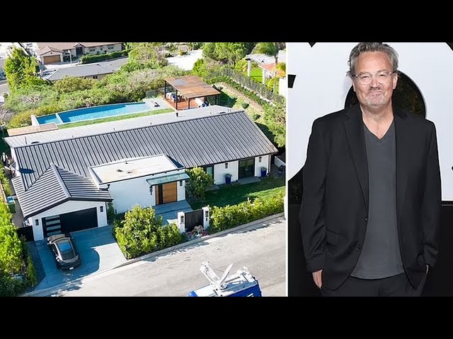 "Matthew Perry's Home Threatened by Fire"