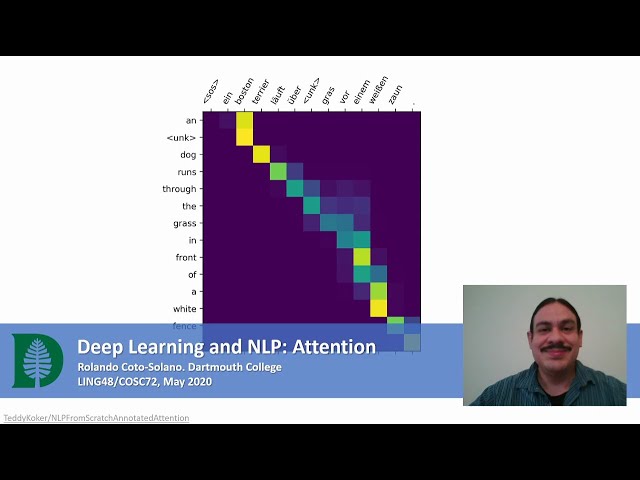 Deep Learning and NLP: Attention (Accelerated Computational Linguistics 2020.W06.11)