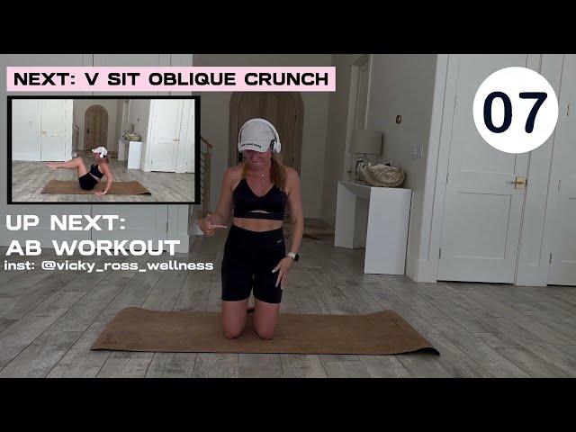 5 MIN AB WORKOUT - No Equipment, No Repeat, Home Workout, Build A Strong Core