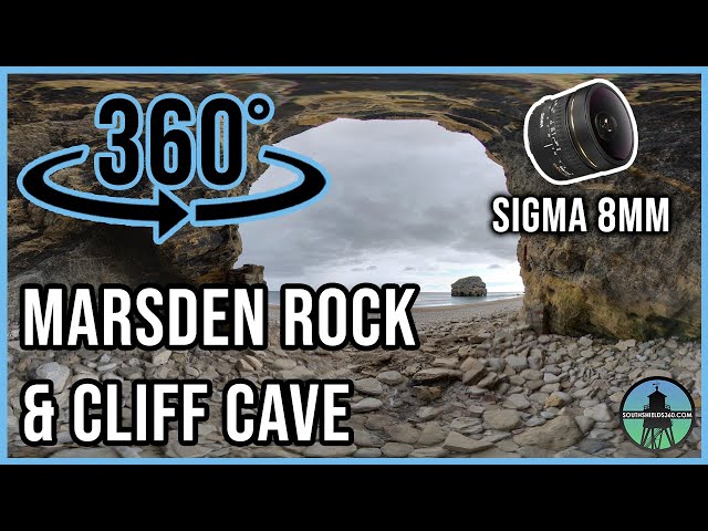 Marsden Rock and Cliff Cave, South Shields - Sigma 8mm Fisheye | 360 Photography VR