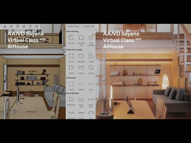 Aaksen Talks #virtualclass Smart 3D Interior Designing 101 with AiHouse