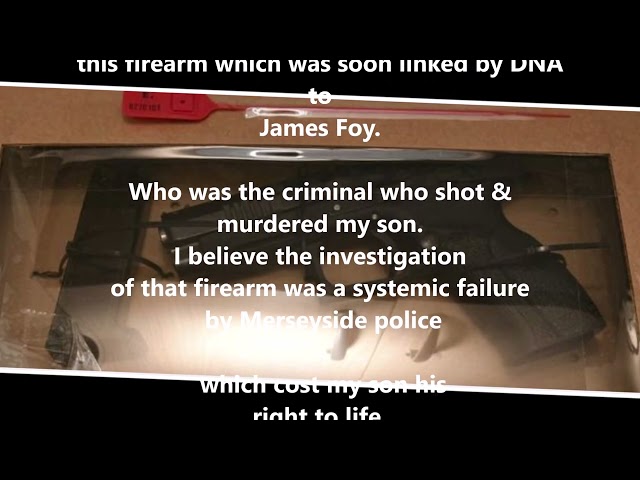 Introduction of the weapon that should have jailed J Foy,