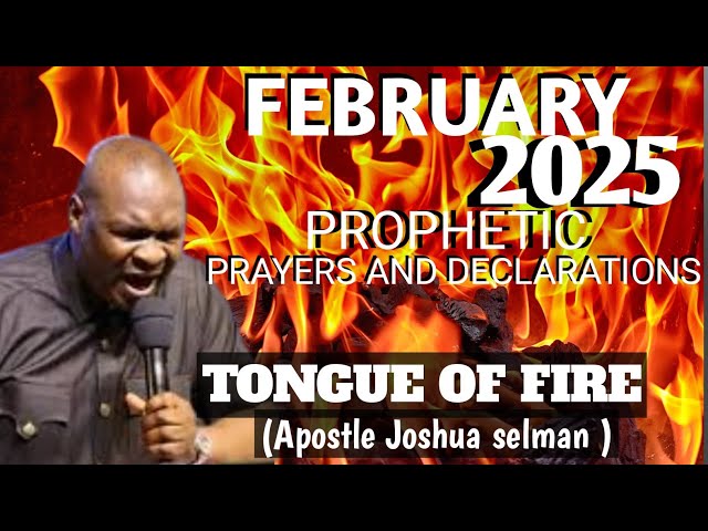 SATURDAY MORNING PROPHETIC DECLARATION AND PRAYERS  - APOSTLE JOSHUA SELMAN