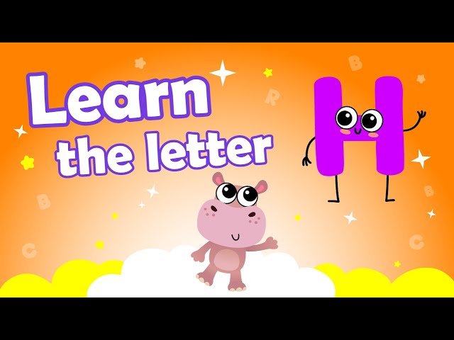 Learn the letter "H" with Bini Bambini