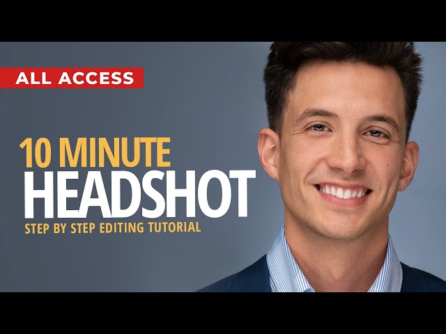 Headshot Editing Tutorial - Step by Step