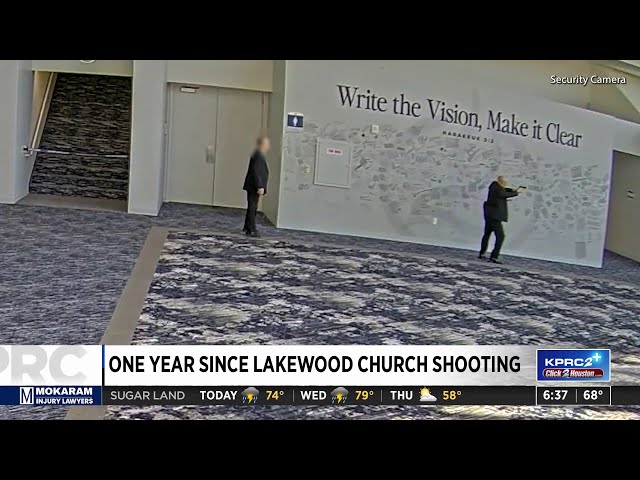 1 year since woman opened fire inside Lakewood Church