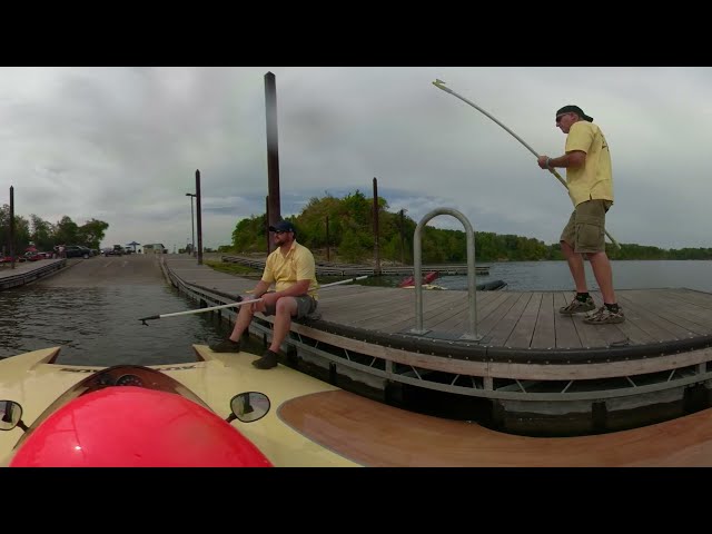 Rumble in the Hills Rocky Fork OH. 07.20.19 High Velocity E-357 5L Hydroplane HT 1 360 Video Bill W.