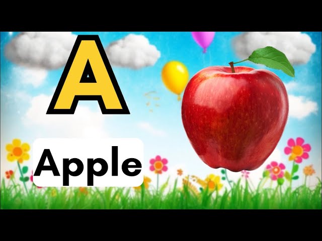 Learn ABC with Fun Songs for Kids | A for Apple Alphabet Learning Video for Toddlers and Preschooler