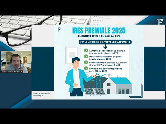 Agevolazioni fiscali 2025 per le aziende lo strano caso dellIRES premiale