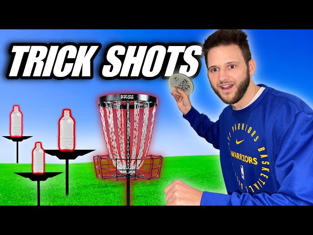 EPIC Indoor Disc Golf Trick Shots // Disc Golf