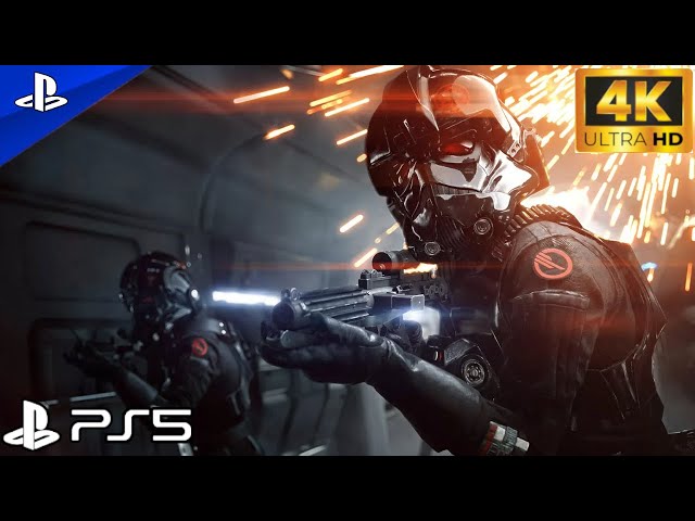 DARK SIDE REBELLION ™ PS5 IMMERSIVE Realistic Graphics Gameplay [4K 60FPS] STAR WARS Battlefront 2