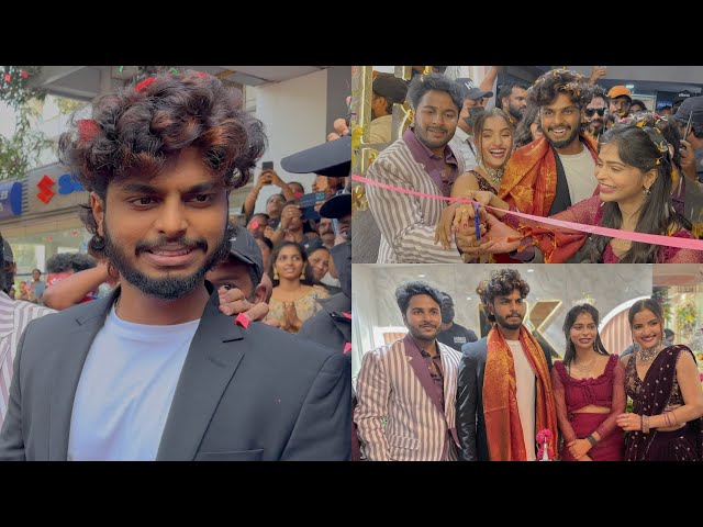 Telugu Harsha Sai Grand Opening HK Permanent Makeup Studio in Vizag | Siri Hanumanth , Srihan Entry