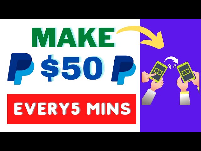 Make $50 Every 5 Minutes In Free PayPal Money I Free Make Money Online