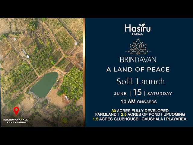 Hasiru Farms | Brindvan Pre-launch | Invitation