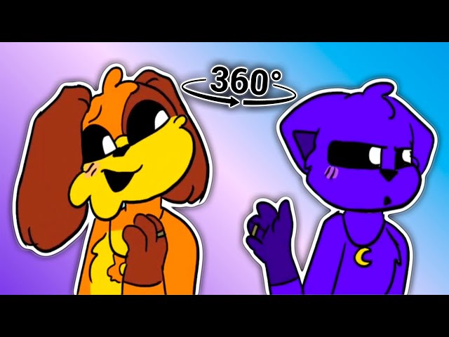 🐶360°Dogday x Catnap Overprotective Dad  | Poppy Playtime Chapter 3 Comic Dub