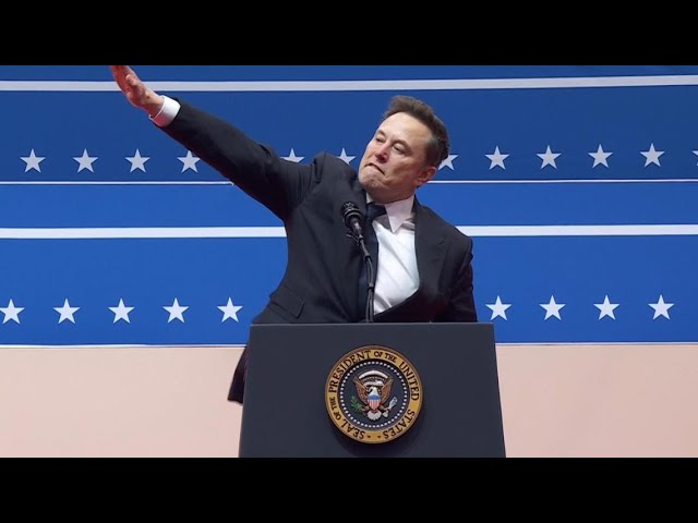 WATCH: Elon Musk salutes during President Trump inauguration rally