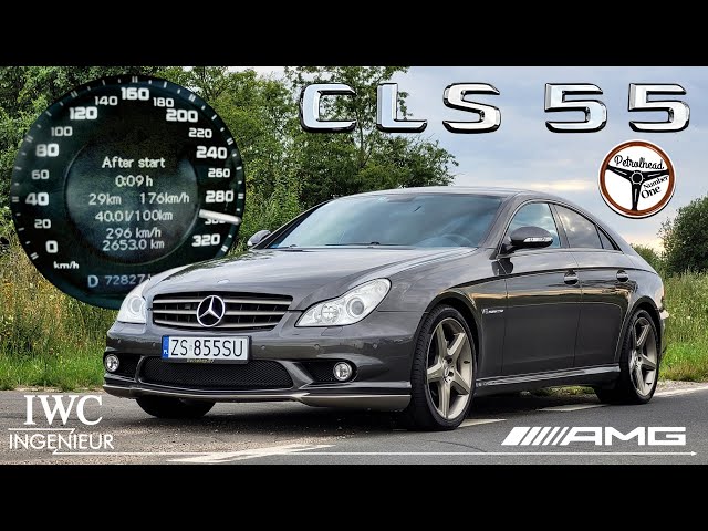 2006 Mercedes CLS55 AMG "IWC Ingenieur" (476 KM) | *BRAK KAGAŃCA* Prezentacja i autostrada. | 4K