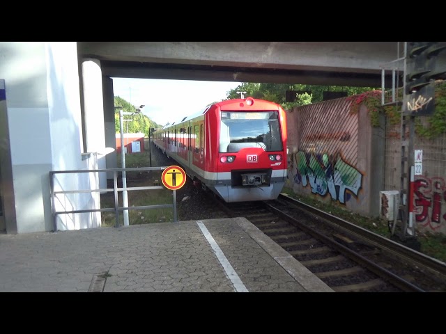 Suburban Rail Hamburg – Rissen Station in 2021