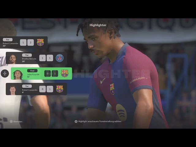 EA SPORTS FC 25_PS5Pro_Fc Barcelona vs Psg 😄