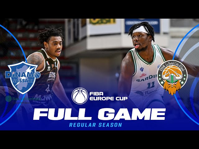 Banco di Sardegna Sassari v ESSM Le Portel | Full Basketball Game | FIBA Europe Cup 2024-25