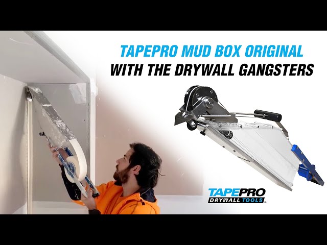 Using the Tapepro Mud Box Original with the Drywall Gangsters