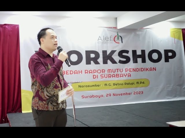 Alef Education Selenggarakan Workshop di Surabaya