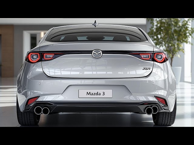 2025 Mazda 3 Redesign Unveiled - Updates, Fuel Economy, and Comfort