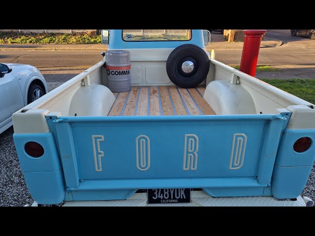 FORD F250 WOOD LOAD BED FITTING SAVING  ££ $$ MARK SAVAGE