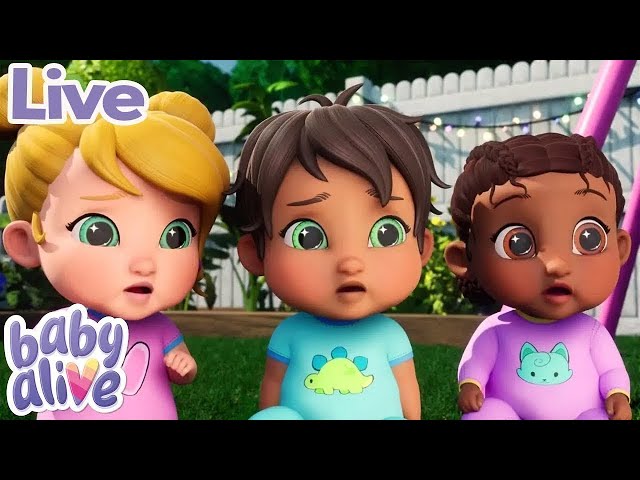 🔴 LIVE: Baby Alive Official 👶 Baby Alive Season 2 🌈 Family Kids Cartoons Livestream