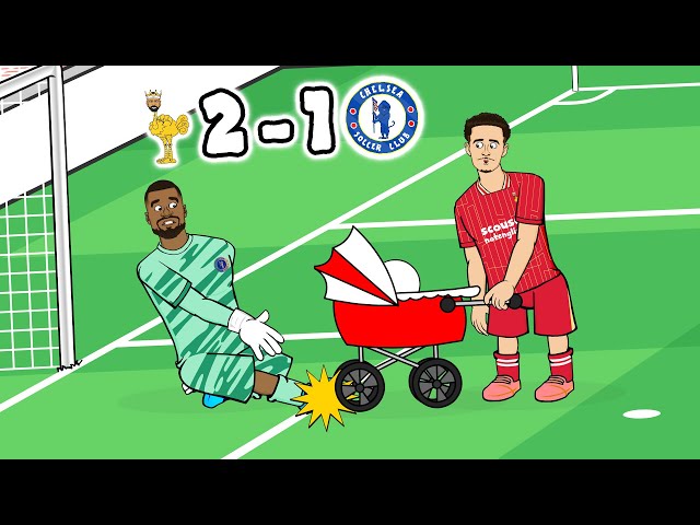 LIVERPOOL 2-1 CHELSEA! (Parody Goals Highlights Jones Salah)