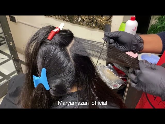 hair color highlights] hair highlights tutorial] highlights karne ka tarika