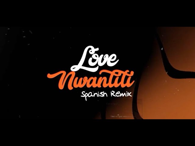 Ckay - love nwantiti feat. De La Ghetto (Spanish Remix) [Official Lyric Video]