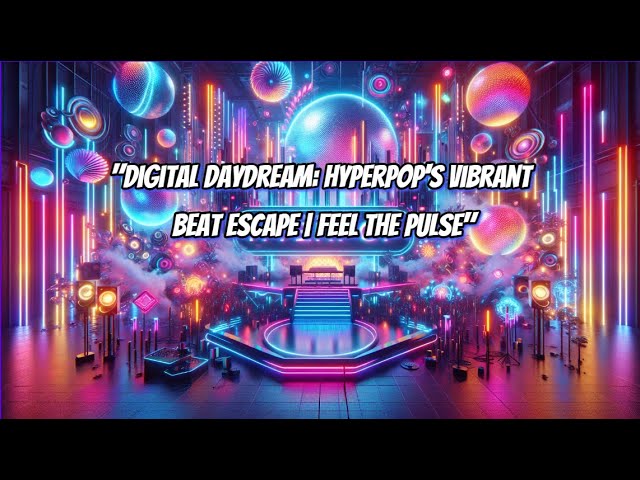 "Digital Daydream: Hyperpop's Vibrant Beat Escape | Feel the Pulse"