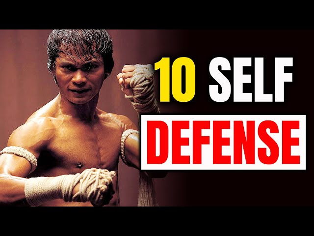 10 Muay Thai Self Defense Techniques👊| How To Protect Yourself?