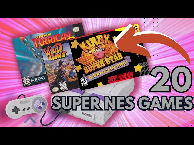 🟢🔵🟡🔴 20 Super NES games  | NintenDON'T you think it's the best 16 bit CONSOLE?