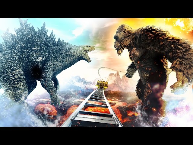 GODZILLA x KONG! Epic Ride on Skull Island (POV)