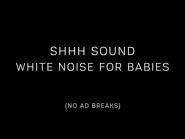 Baby Falls Asleep Instantly 🌟 10 Hours of Shhh Sound & White Noise for Deep Sleep