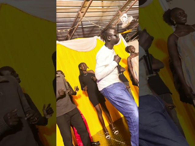 PG Machar :was on the stage at Sky view restaurant Juba Town