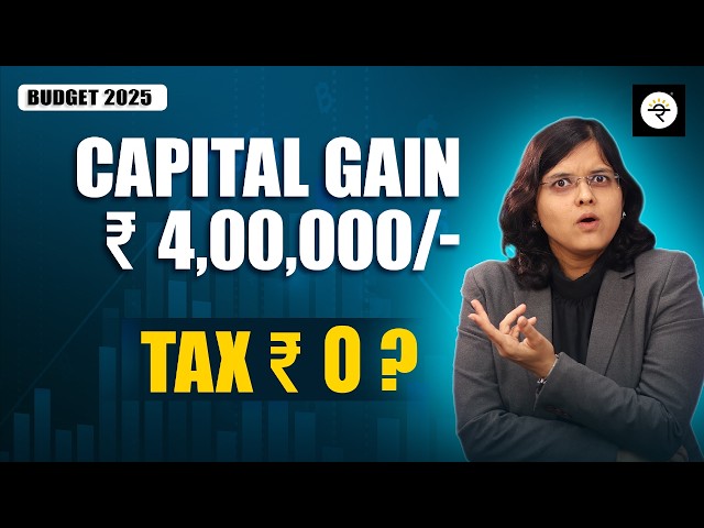 Budget 2025:  Income above ₹12 Lakhs? | Capital Gains | Taxation on Cryptos | CA Rachana Ranade