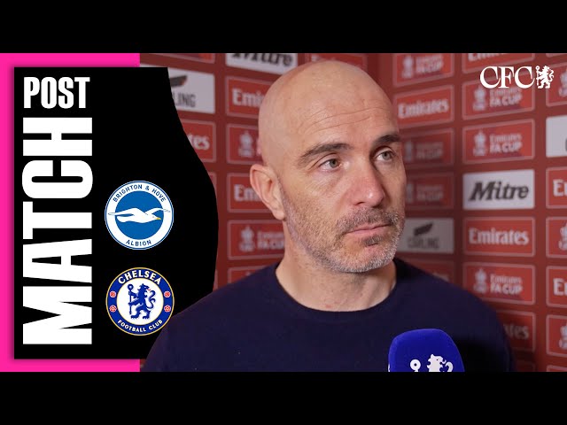 MARESCA reacts post-Brighton | Brighton 2-1 Chelsea | FA Cup 2024/25