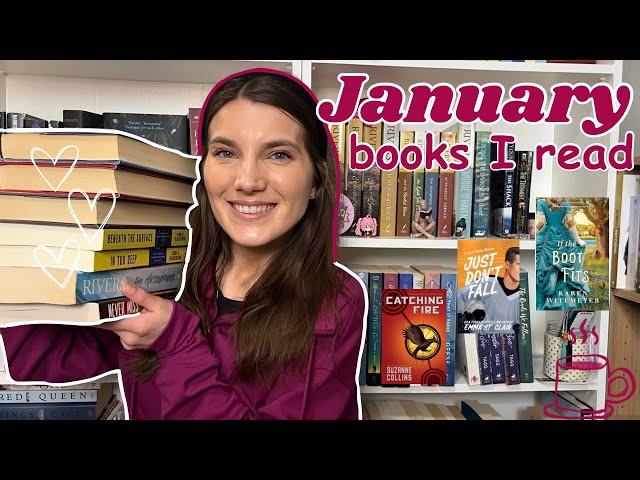 Books I read in January 2025📚 reading wrap up