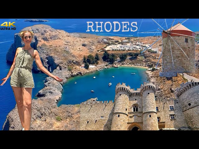 Greece Rhodes Island, 21 best places to visit 🏰🏝️ #rhodes #greece